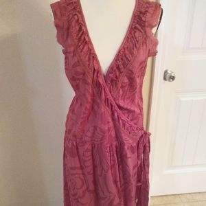 BCBGirls Sleeveless Mini Dress, Medium. Floral print design. Like New.